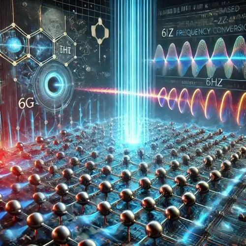 Graphene-based THz frequency conversion