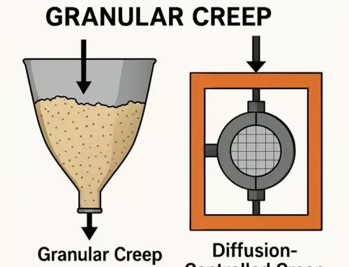 Powder and Granular Creep: Mechanisms, Testing, and Control