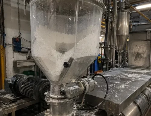 Calcium Carbonate Powder in Polypropylene: Dust Suppression and Dosing Errors